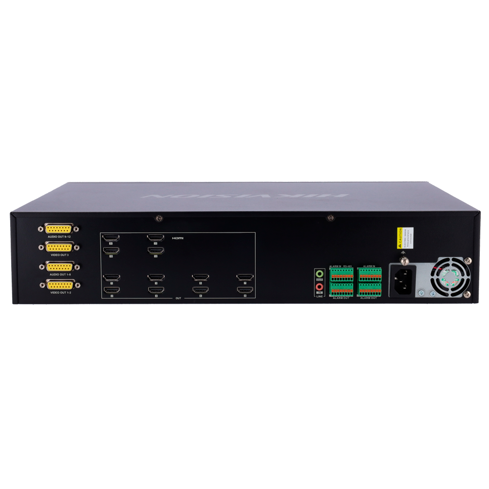 Hikvision DS-6912UDI(C) Decodificador – 192 canales · 4K · salidas HDMI/BNC - Imagen 4