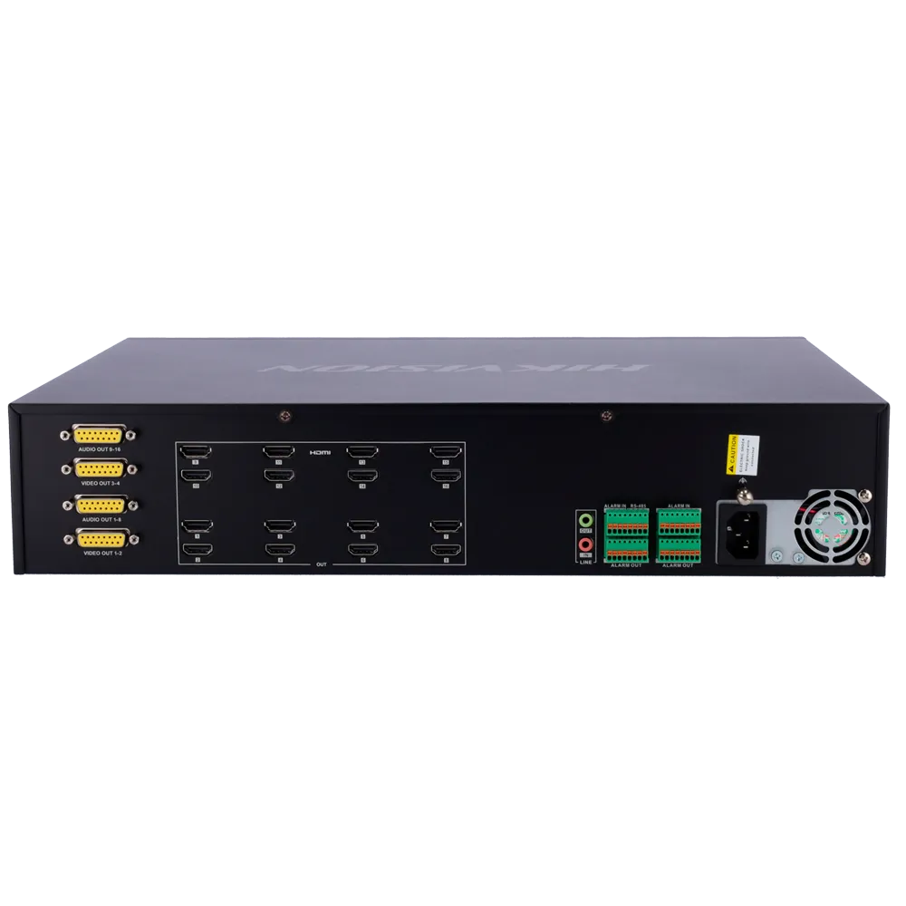 Decodificador Hikvision DS-6916UDI(C) 256 canales 4K HDMI