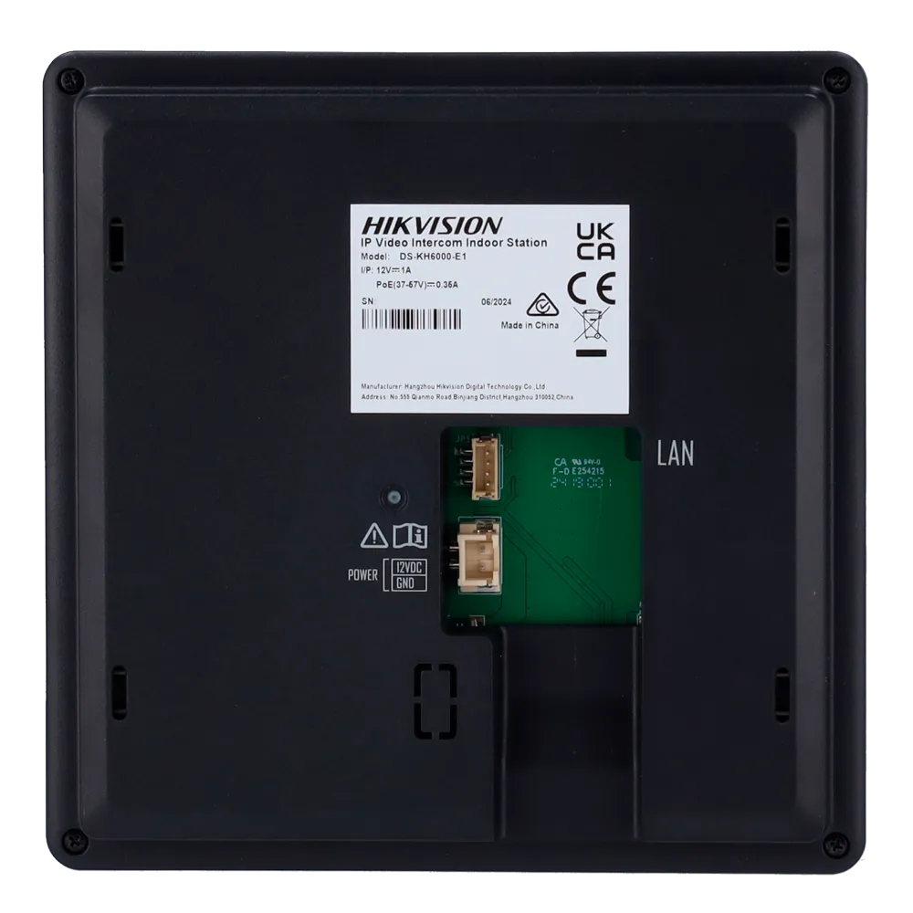 Monitor Videoportero IP Hikvision DS-KH6000-E1 PoE