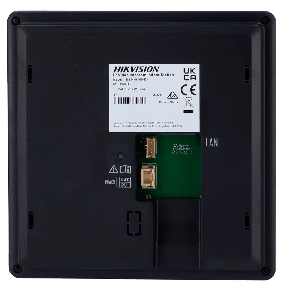 Monitor Videoportero IP Hikvision DS-KH6100-E1 PoE 4.3"