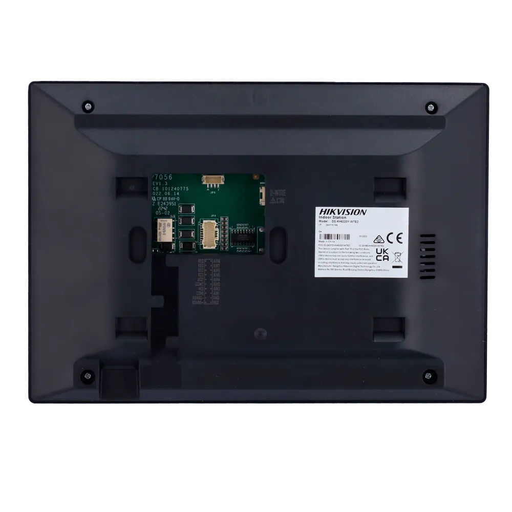Monitor Videoportero Hikvision DS-KH6320Y-WTE2 7" WiFi 2 Hilos