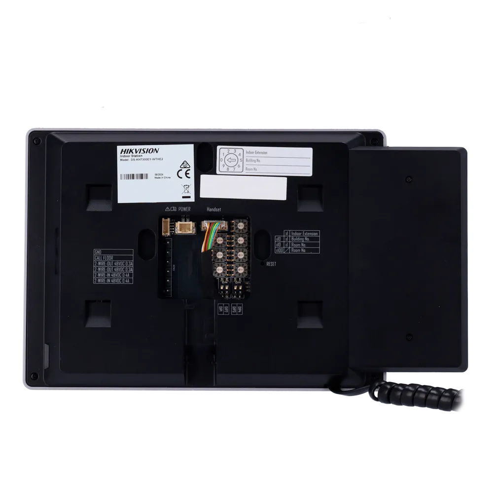 Monitor Videoportero Hikvision DS-KH7300EY-WTHE2 HD 7"