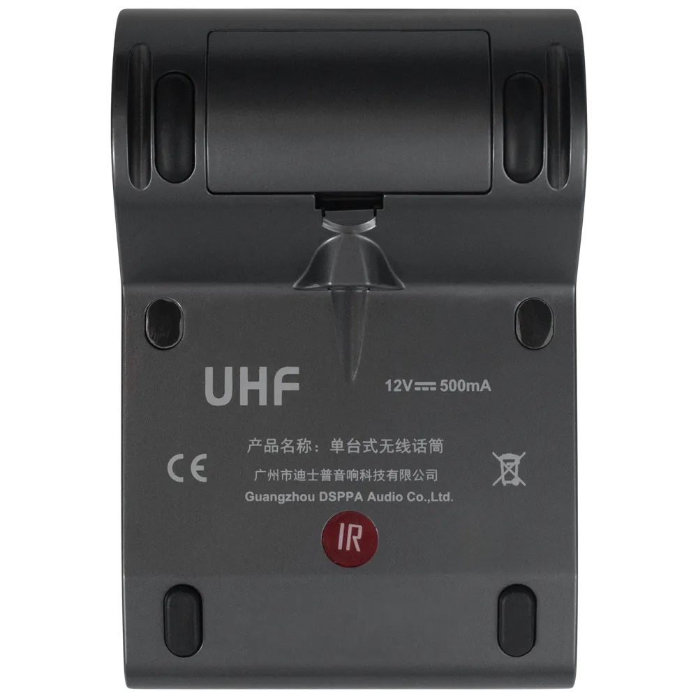 Micrófono inalámbrico megafonía DSPPA D5814 14dBm