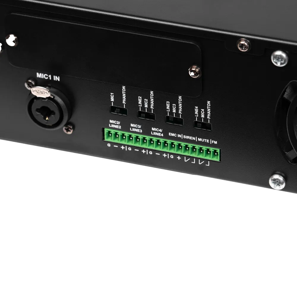 Amplificador DSPPA DMA6250U 250W 100V 6 Zonas