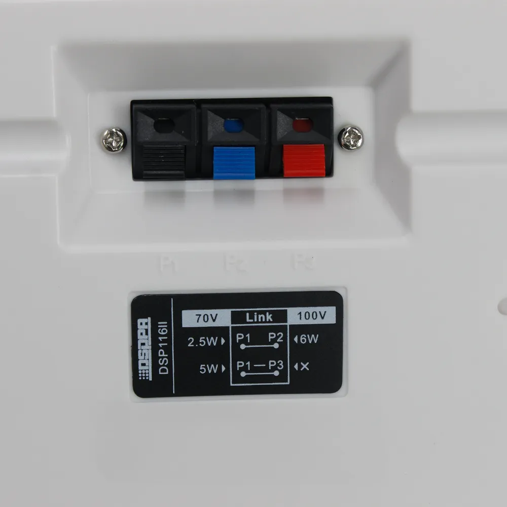 Altavoz DSPPA DSP116II 6W 100V/70V Montaje Pared