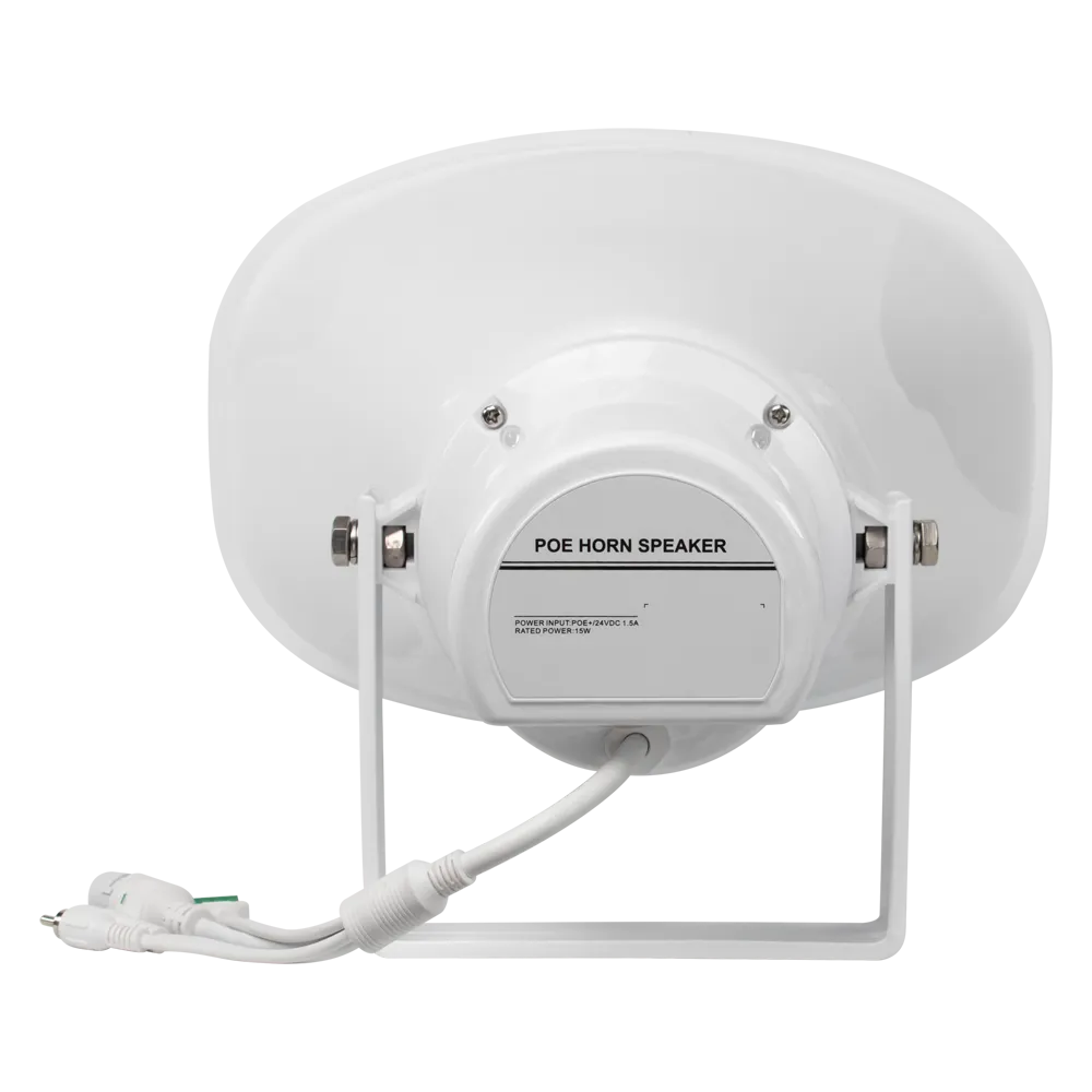 Bocina exterior DSPPA POE170VF con protocolo ONVIF