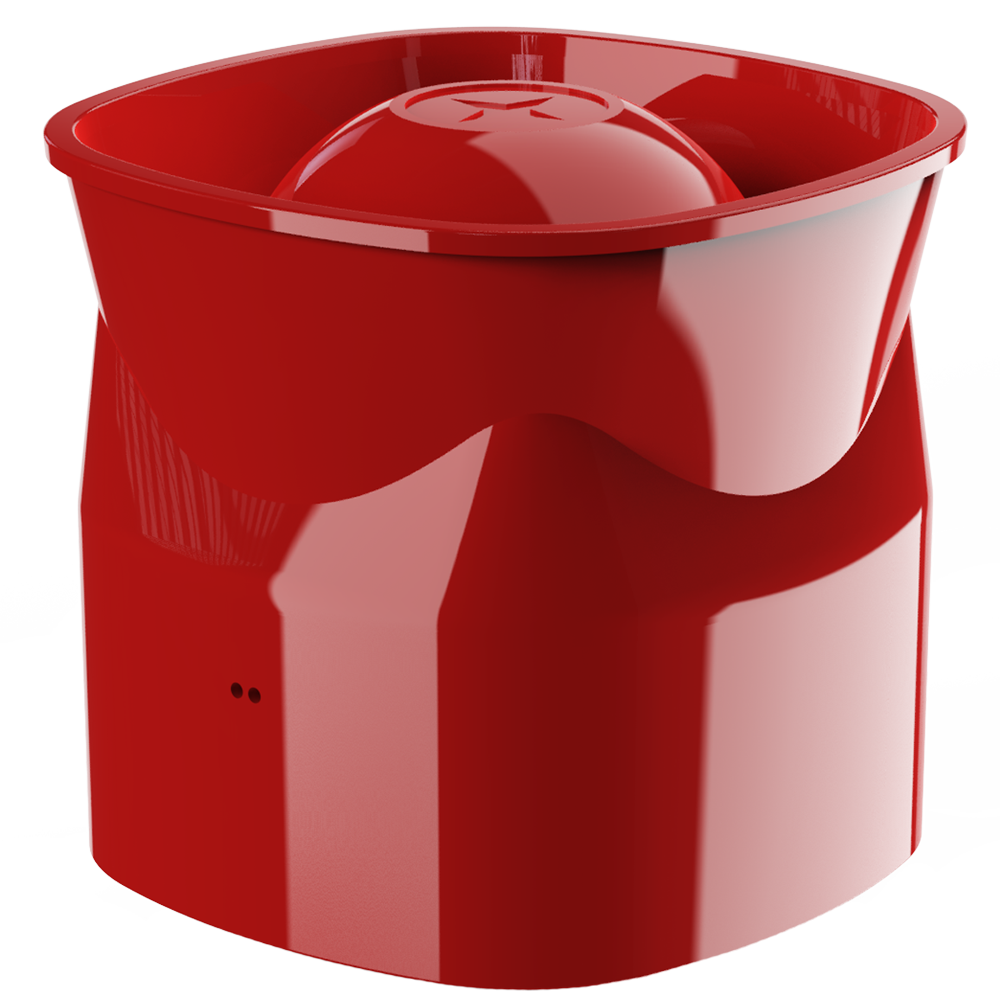 Sirena vía radio para montaje en pared - Marca Hochiki (EK-WL8-SND) - Imagen 4