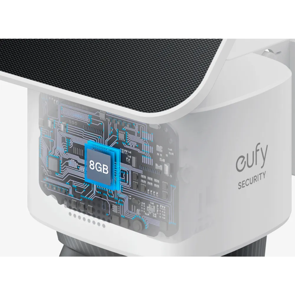 Eufy EUFY-SOLOCAM-S340 Base HomeBase WiFi Dual Videovigilancia