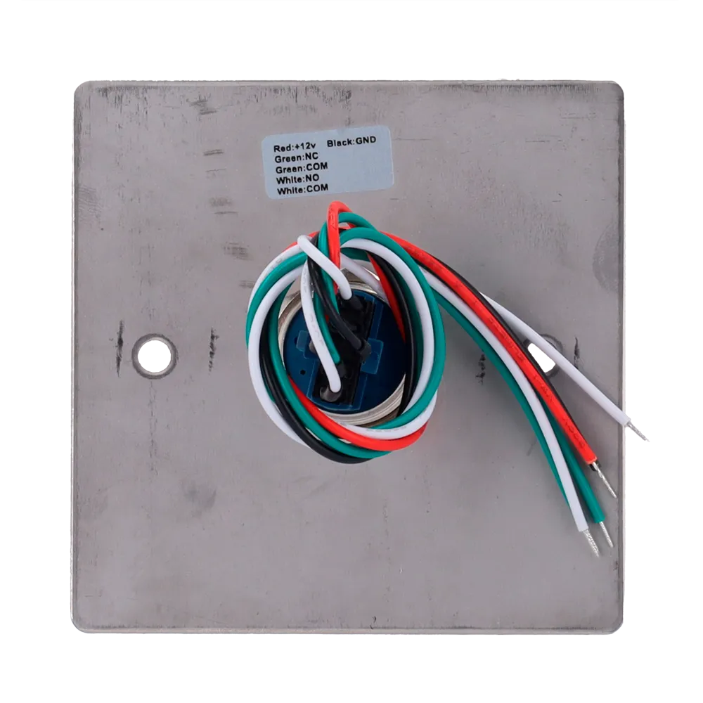 Pulsador Liberación EXITBUTTON303-LED Acero Inoxidable