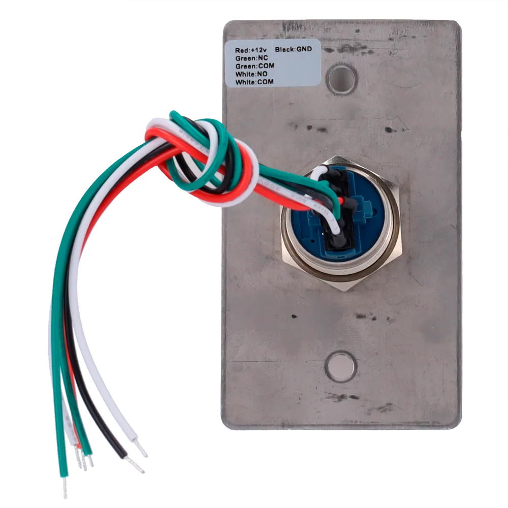 Pulsador Liberación EXITBUTTON303-SLIM-LED Acero Inoxidable