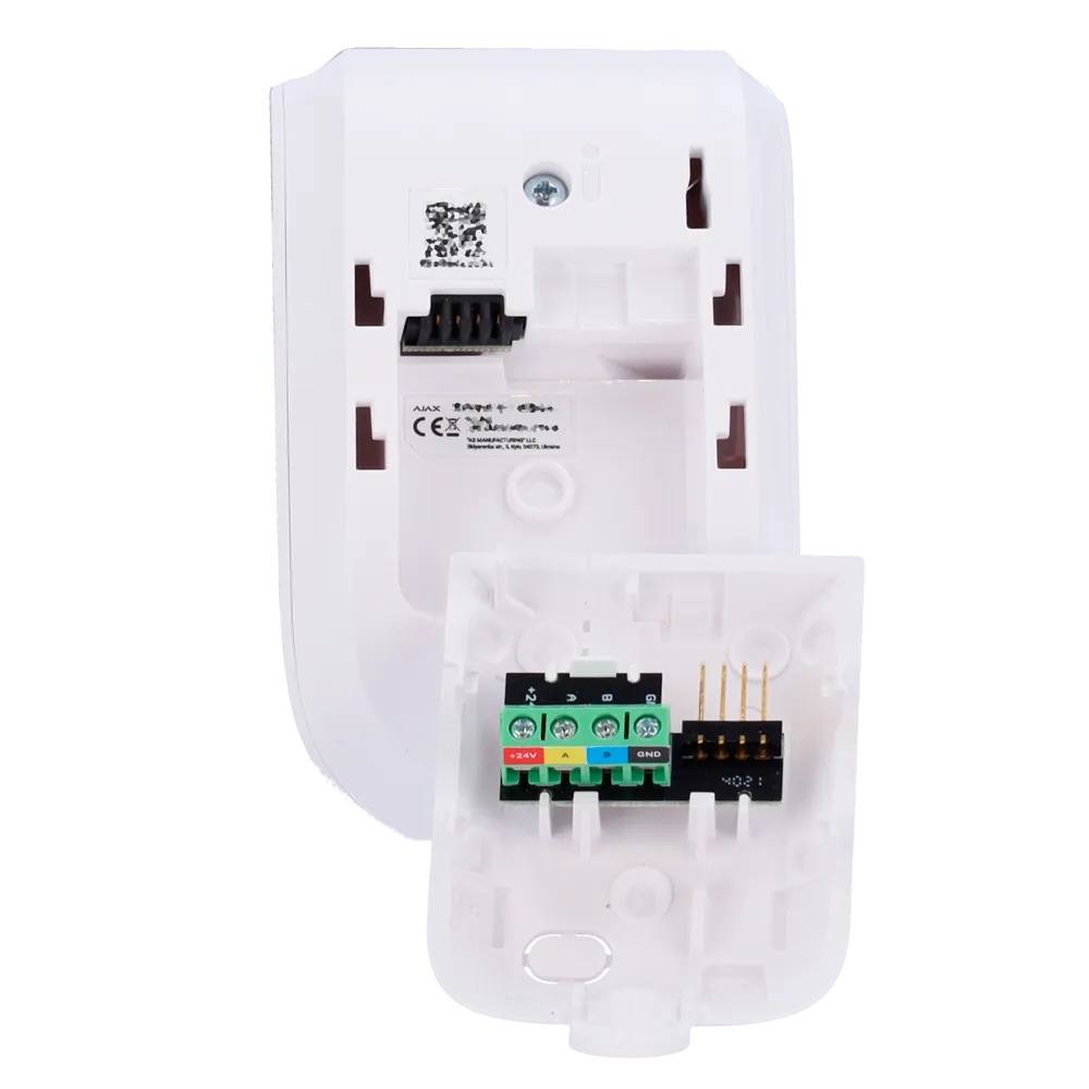 Detector PIR Doble Tecnología FIBRA-MOTIONPROTECTPLUS-W Ajax