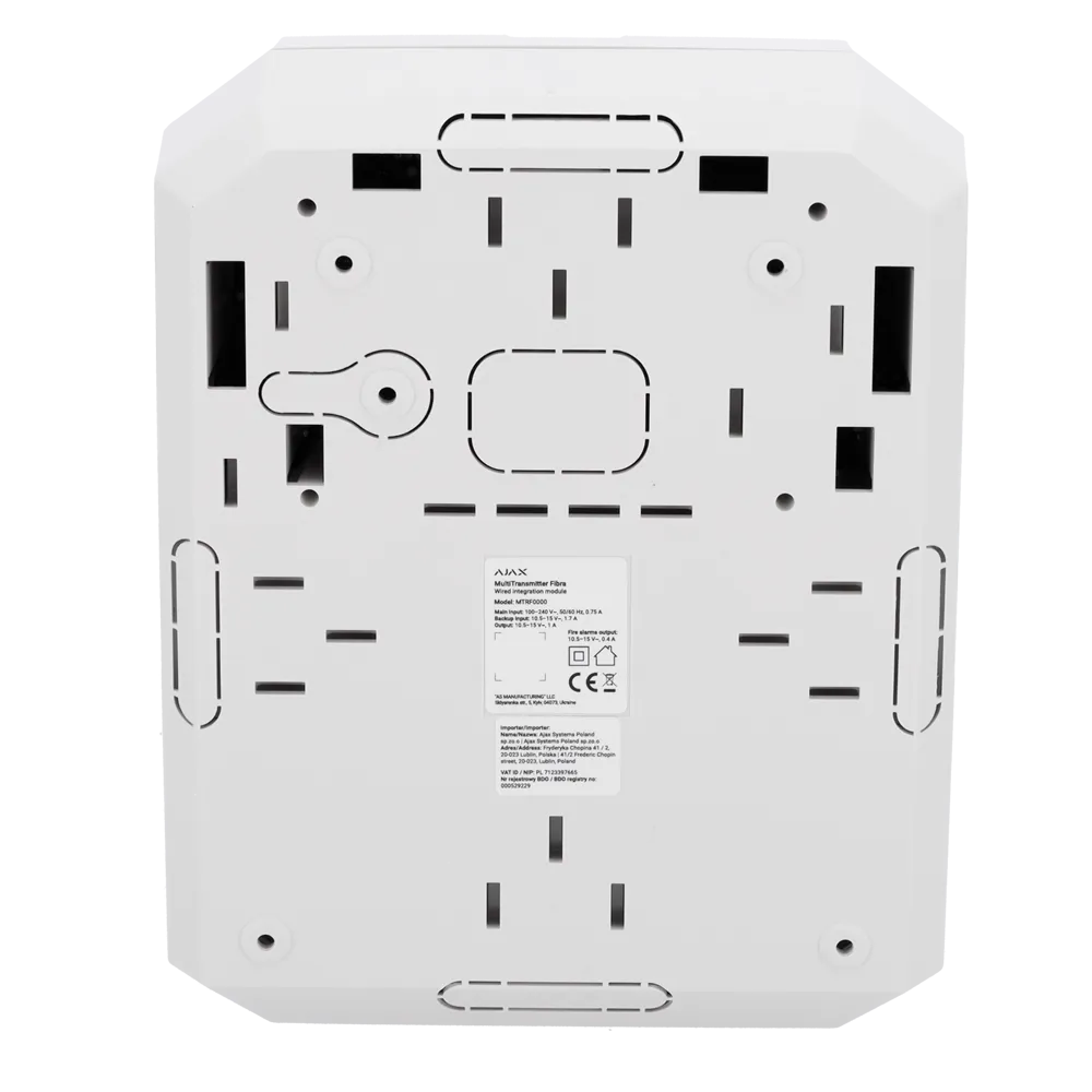 AJAX FIBRA-MULTITRANSMITTER-W-NF Expansor 18 Zonas Grado 3