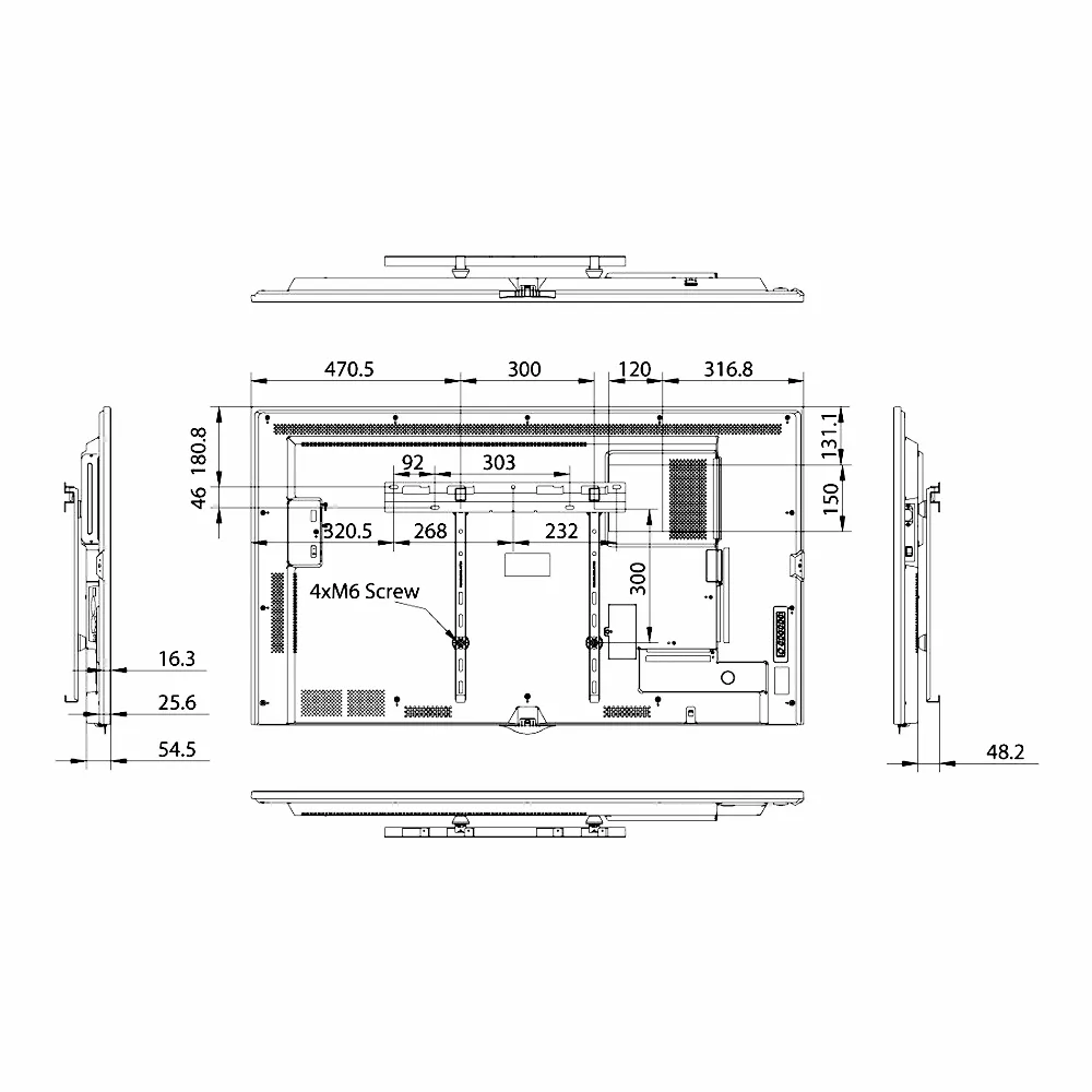 Pantalla Digital Signage 55" 4K Hisense HIS-55BM66AE 24/7