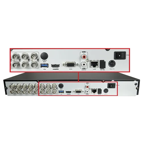 Hikvision HWD-6216MH-G2 DVR 16 Canales 4K H.265 2 HDD