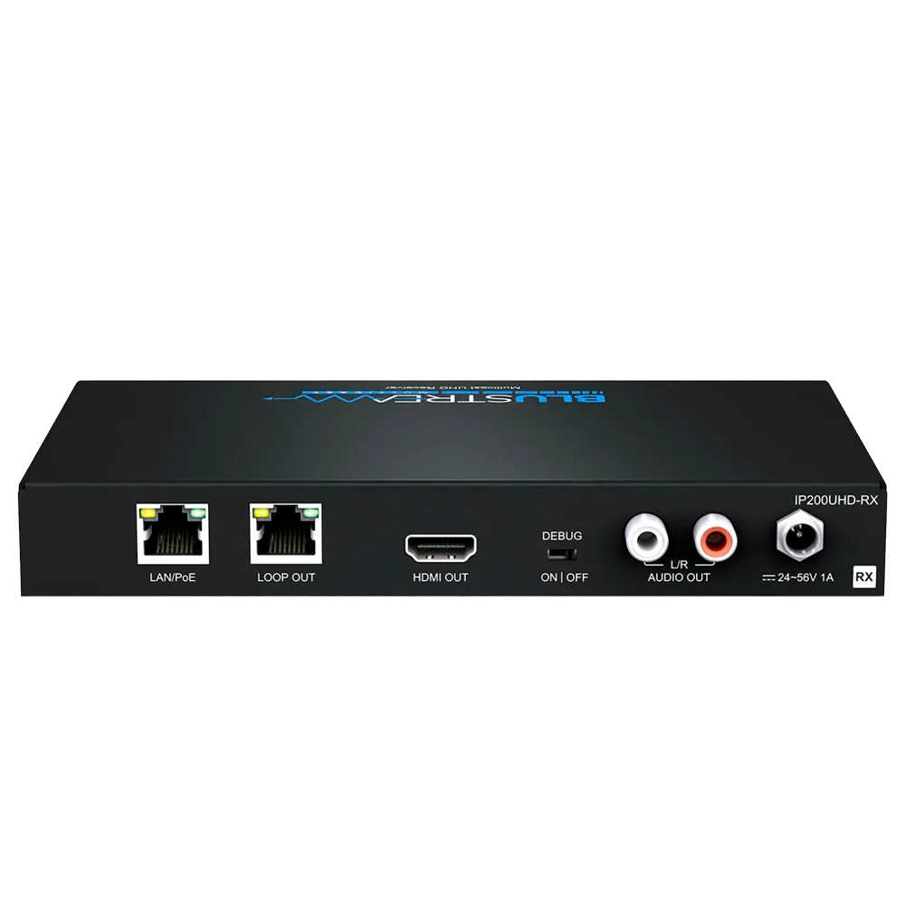 Receptor IP HDMI 4K IP200UHD-RX Blustream Multicast