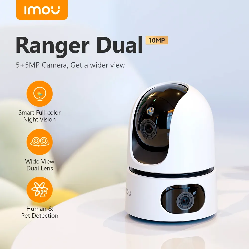 Cámara WiFi Dual Imou Ranger IPC-S2XP-6M0WED-IMOU 6MP