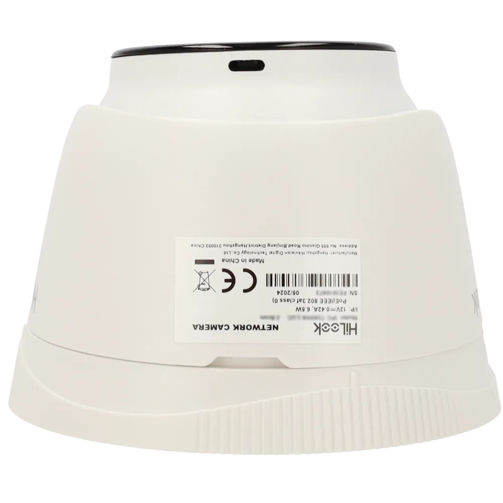 HiLook IPC-T260HA-LU Cámara IP Turret 6MP IR 30m IP67