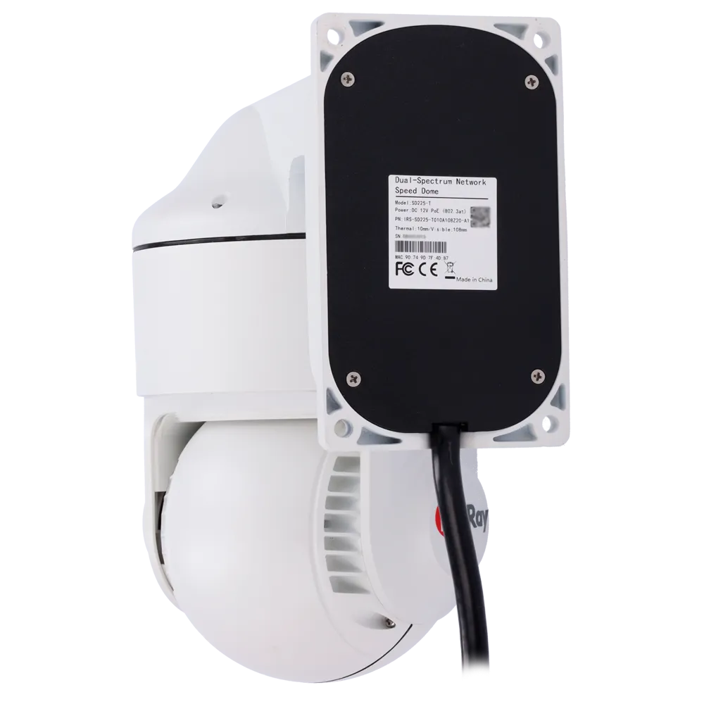 IRS-SD225-T010 Domo Térmico Bi-Espectro VOx 256x192 InfiRay