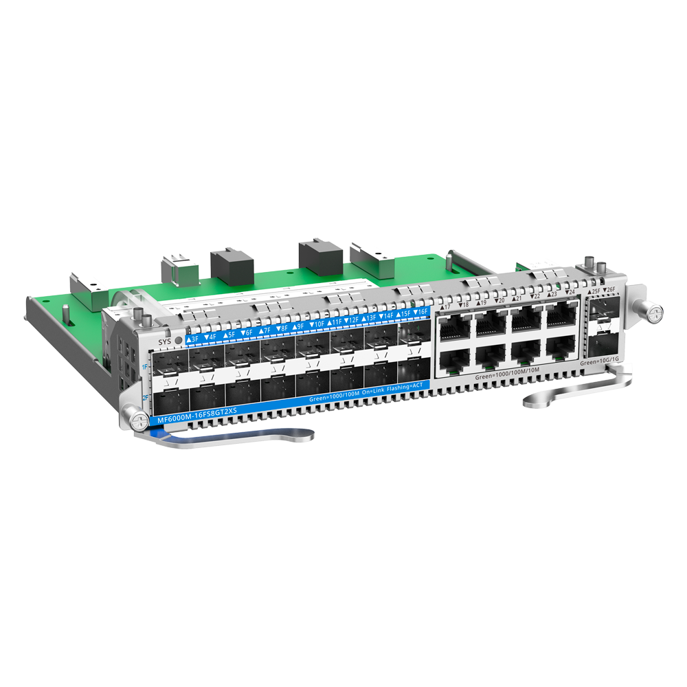 Reyee - RG-MF6000M-16FS8GT2XS - Tarjeta de interfaces 8xRJ45 Gb 2xSFP+ 10G - Imagen 4