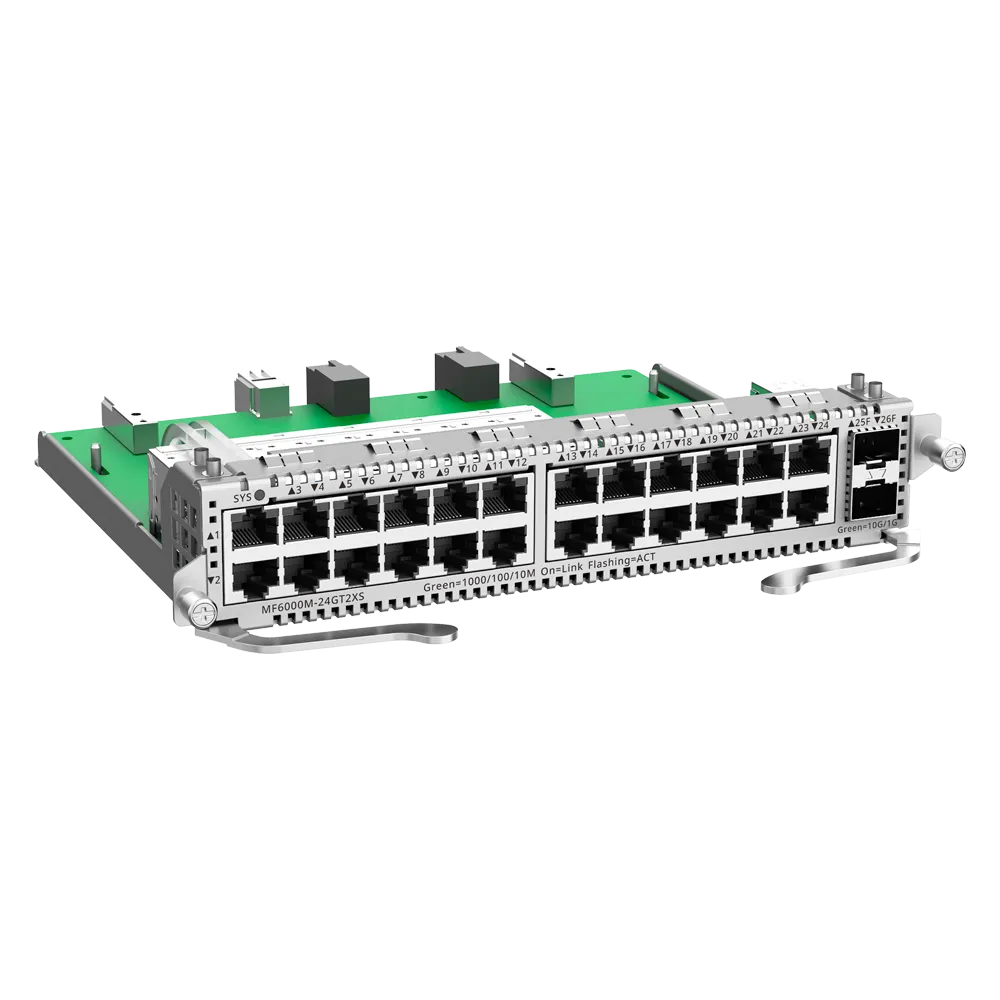 Reyee RG-MF6000M-24GT2XS Tarjeta 24 Puertos Gigabit 2 SFP+