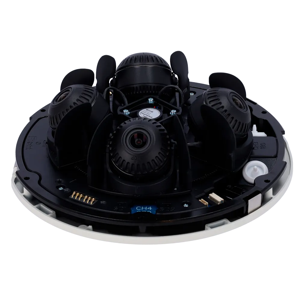 Milesight MS-C5321-FPE Cámara Domo IP 5MP Exterior PoE