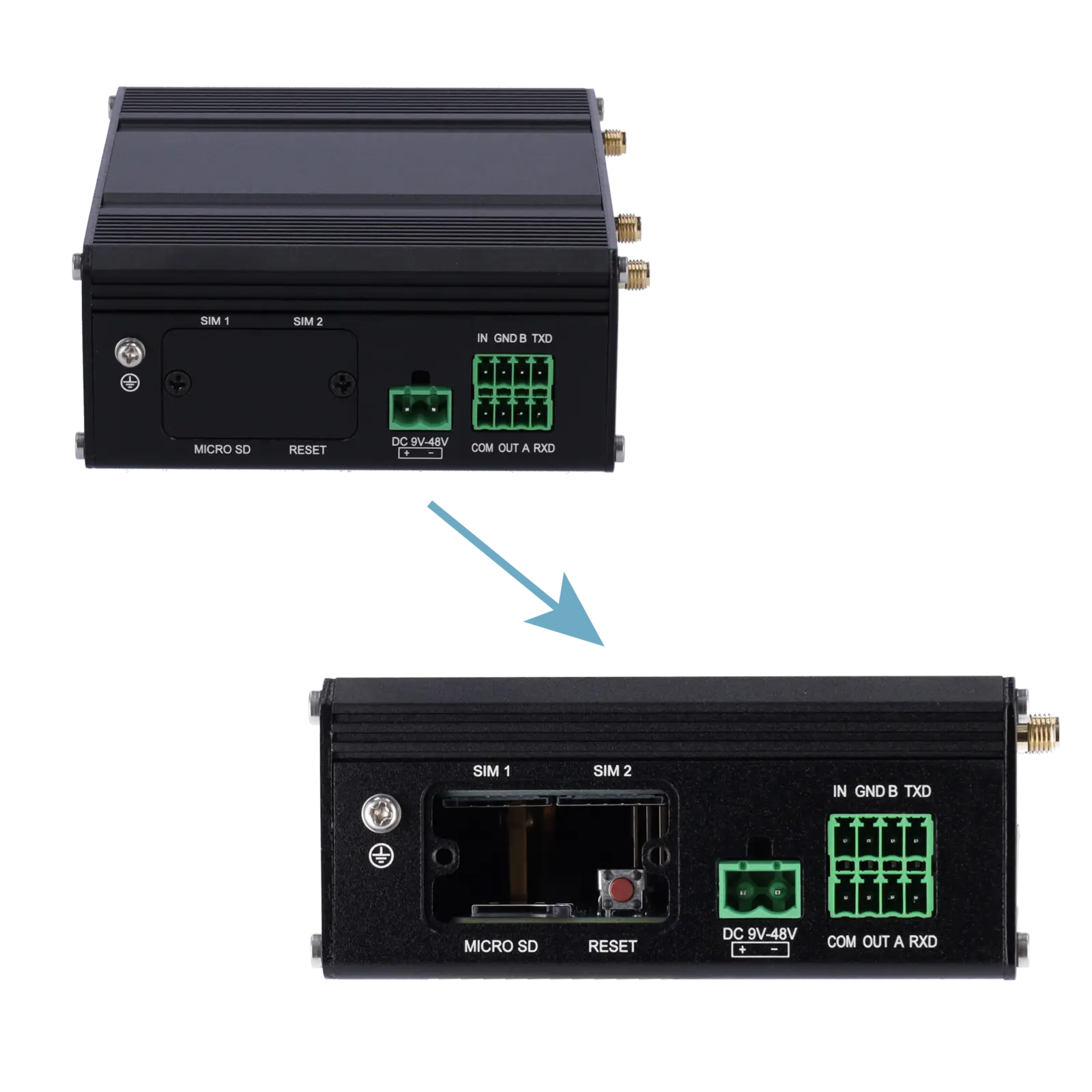 Router Industrial 4G Cat 4 Milesight MS-UR35-L04EU-W WiFi 5