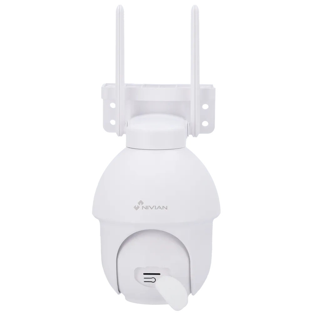 Cámara WiFi Exterior 4MP Nivian NVS-IPC-0S3-COLOR Visión Color Nocturna