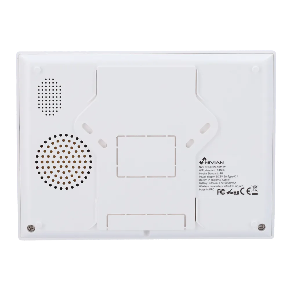 Kit Alarma Nivian NVS-TOUCHALARM-W WiFi GSM Táctil