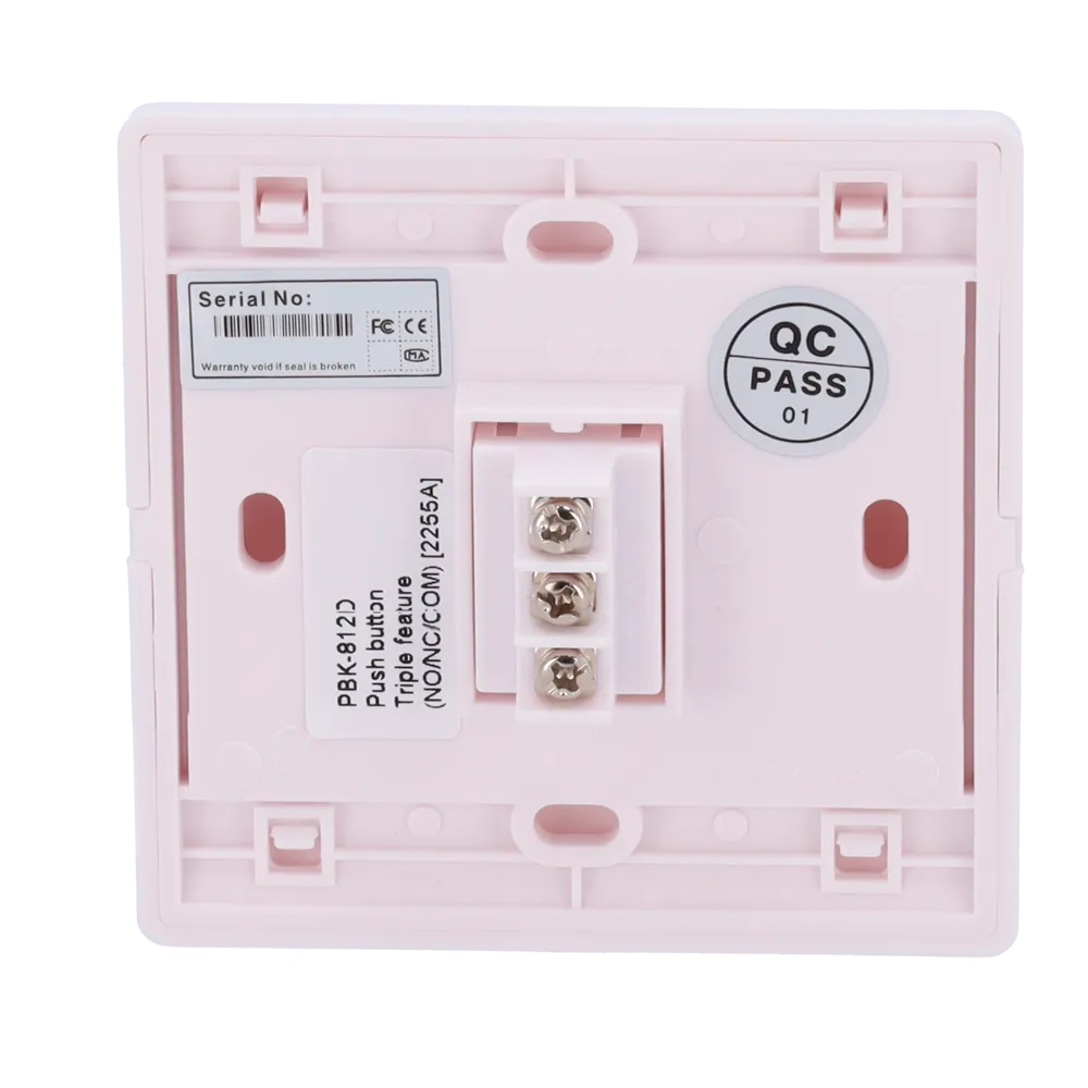 Pulsador Liberación YLI PBK-812D Control Accesos Pro