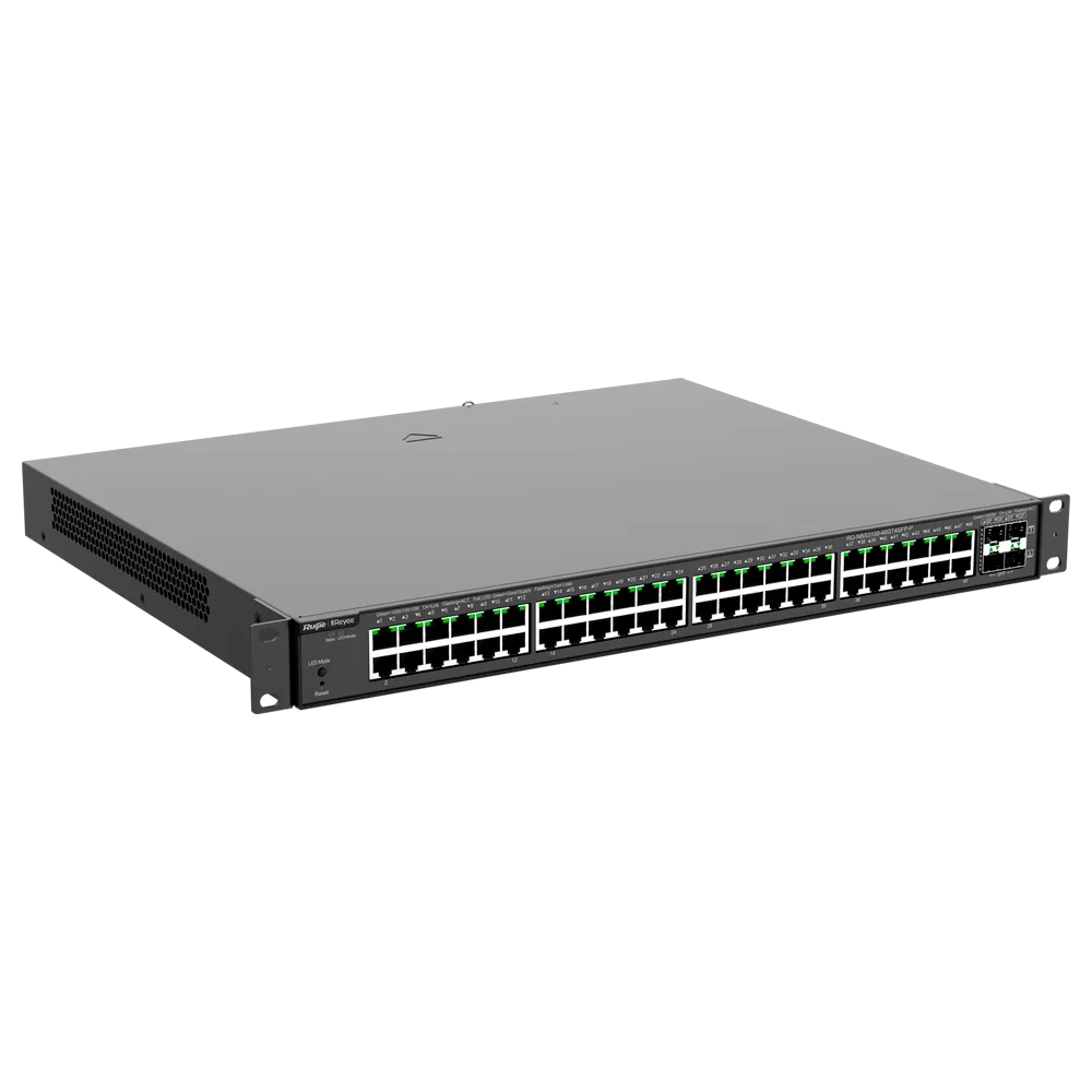 Switch PoE Cloud RG-NBS3100-48GT4SFP-P 48 Puertos Gigabit
