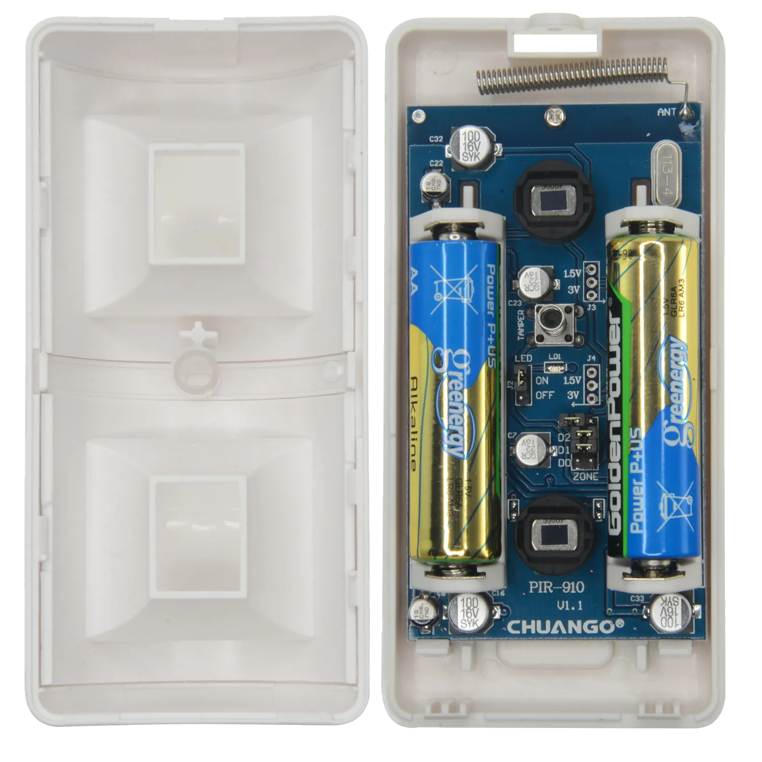 Detector PIR Anti Mascotas PIR-910 | Inmunidad 25kg