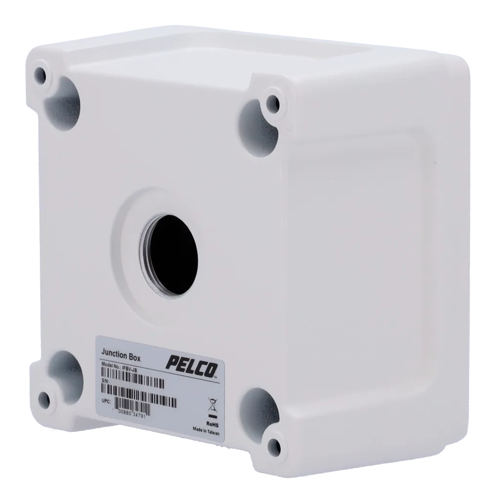 Caja de conexiones Pelco PL-IFBV-JB para cámaras domo