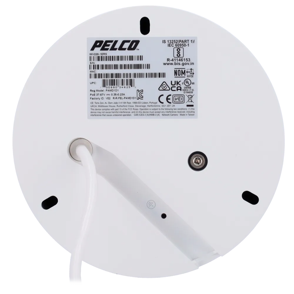 Pelco PL-IMV229-1ERS Cámara Mini Domo 2MP IR Exterior