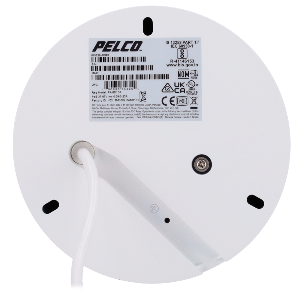Pelco PL-IMV529-1ERS Cámara Mini domo – 5MP · Interior/Exterior · IR - Imagen 4