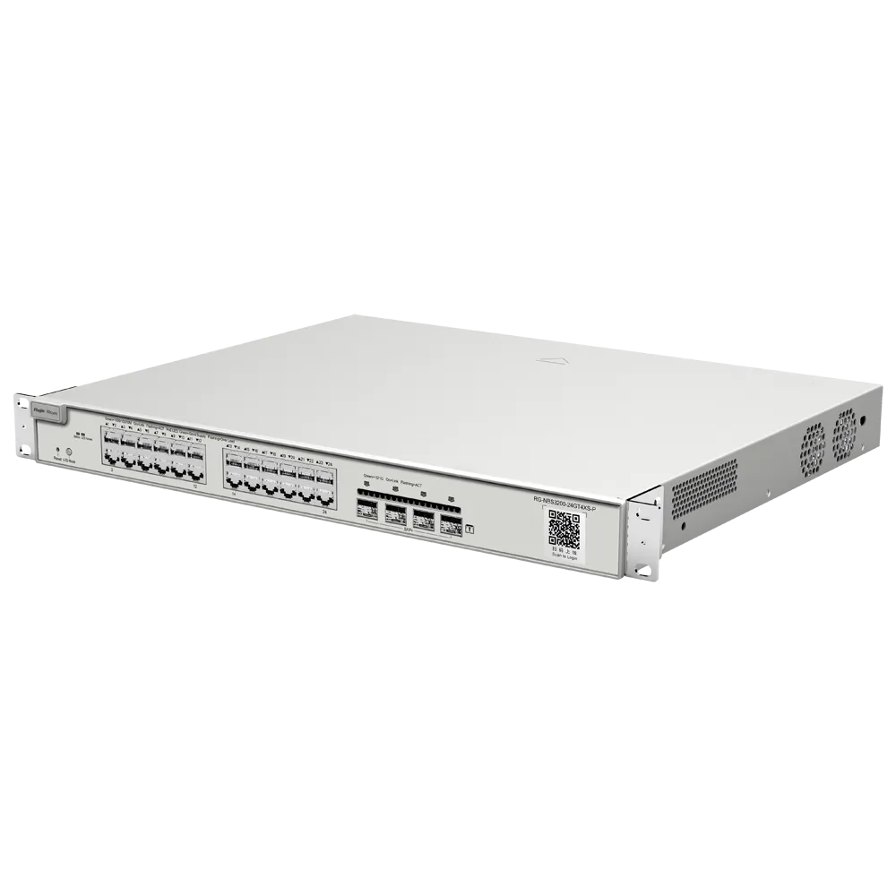 Switch PoE RG-NBS3200-24GT4XS-P 24 Puertos Gigabit Cloud