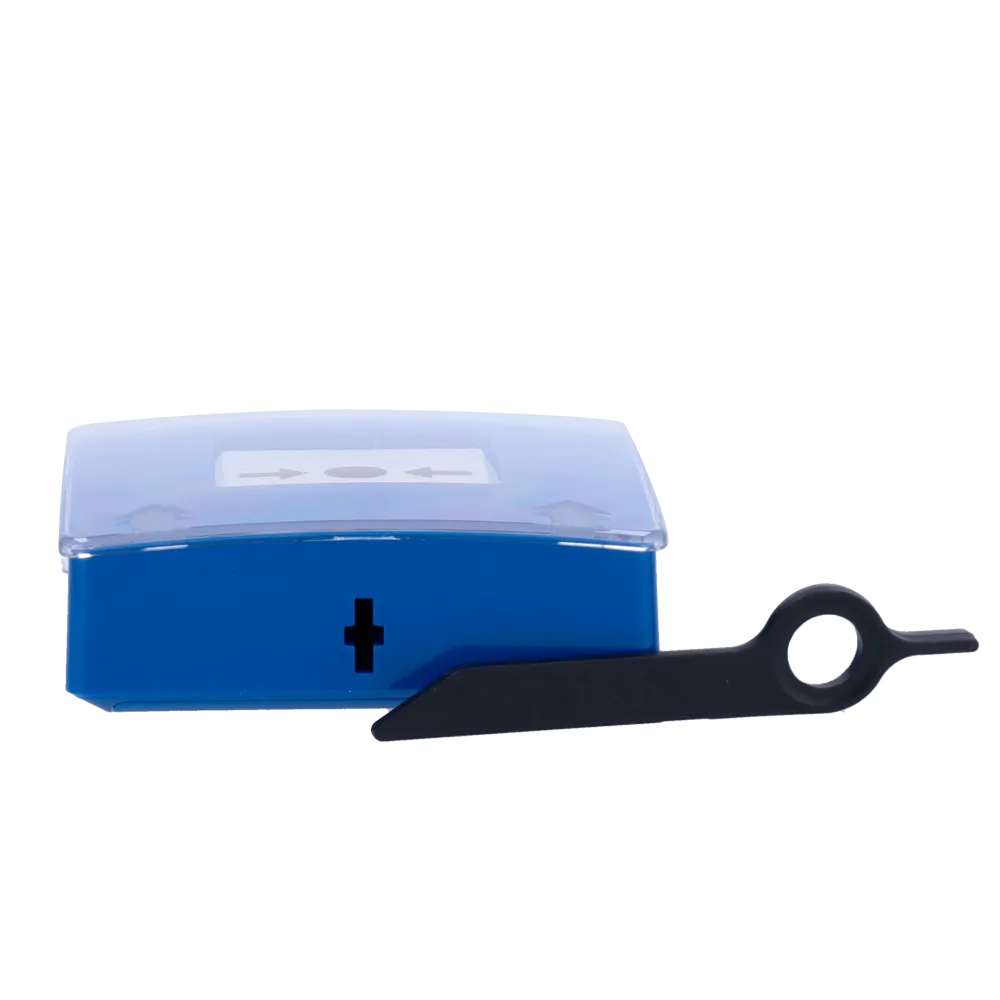 Botón de Pánico Inalámbrico AJAX AJ-MANUALCALLPOINT-BLUE