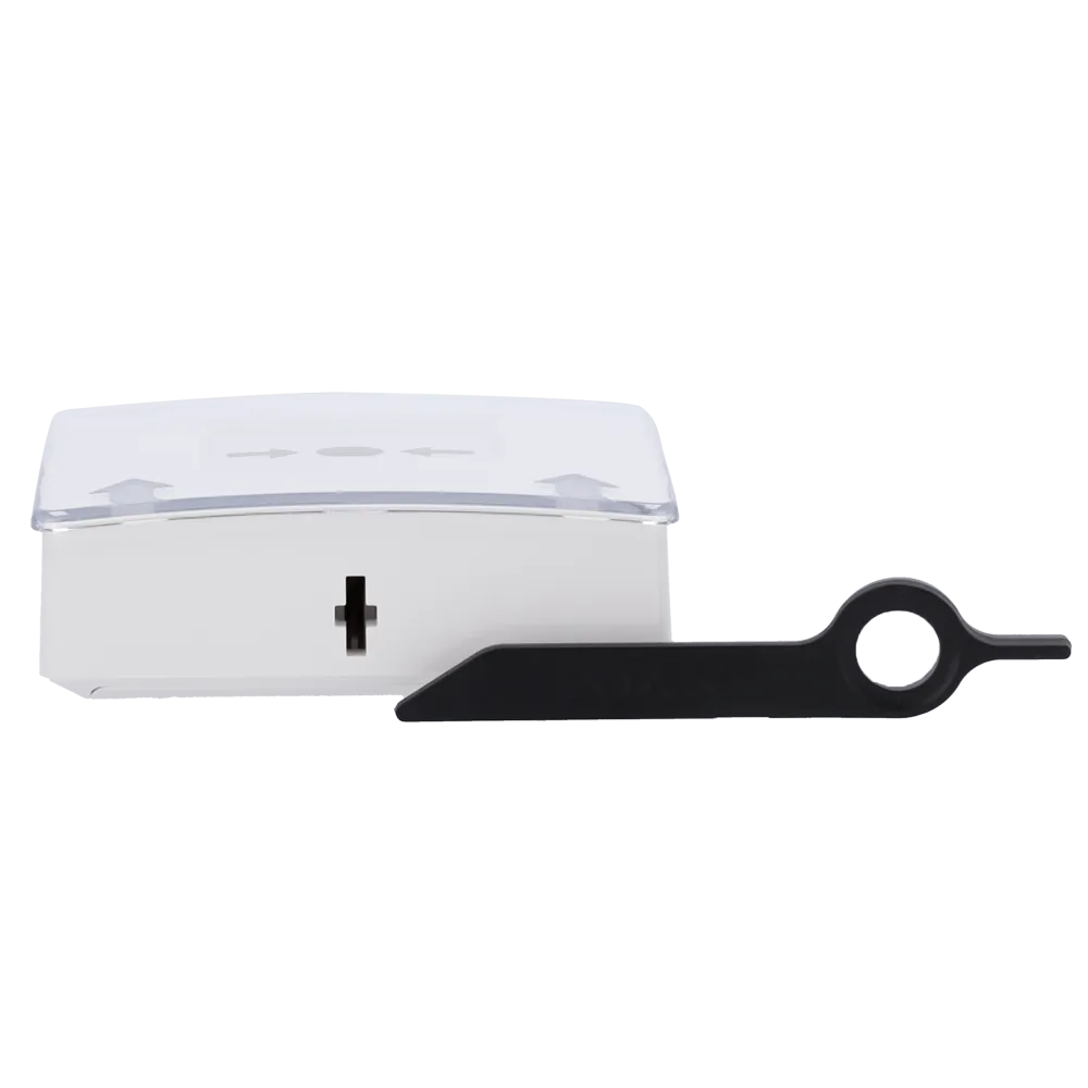 AJAX AJ-MANUALCALLPOINT-WHITE Pulsador Manual Jeweller