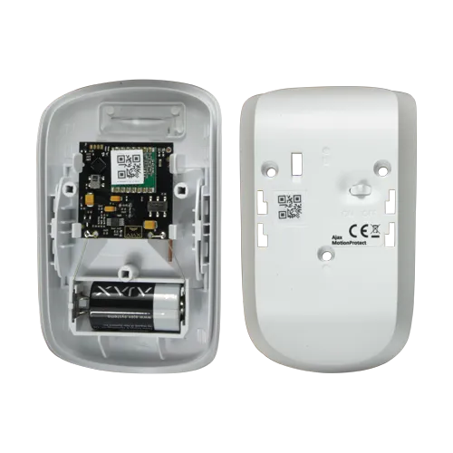 Detector PIR AJ-MOTIONPROTECTPLUS-W con Microondas Ajax