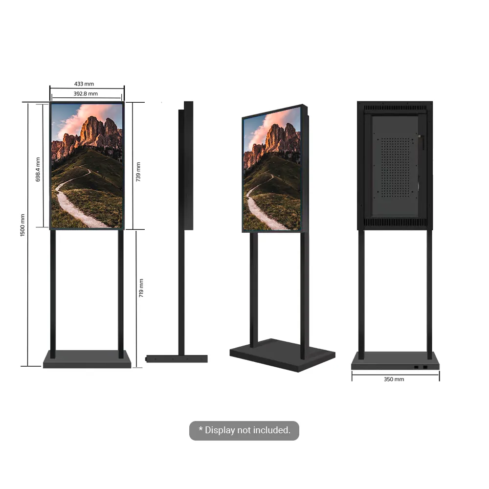 Soporte Peana Safire SF-32WF-FB para Monitor 32 Pulgadas