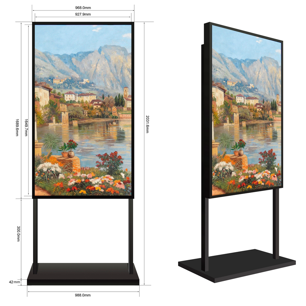 Soporte pantalla Peana Safire SF-75WF-FB - Imagen 4