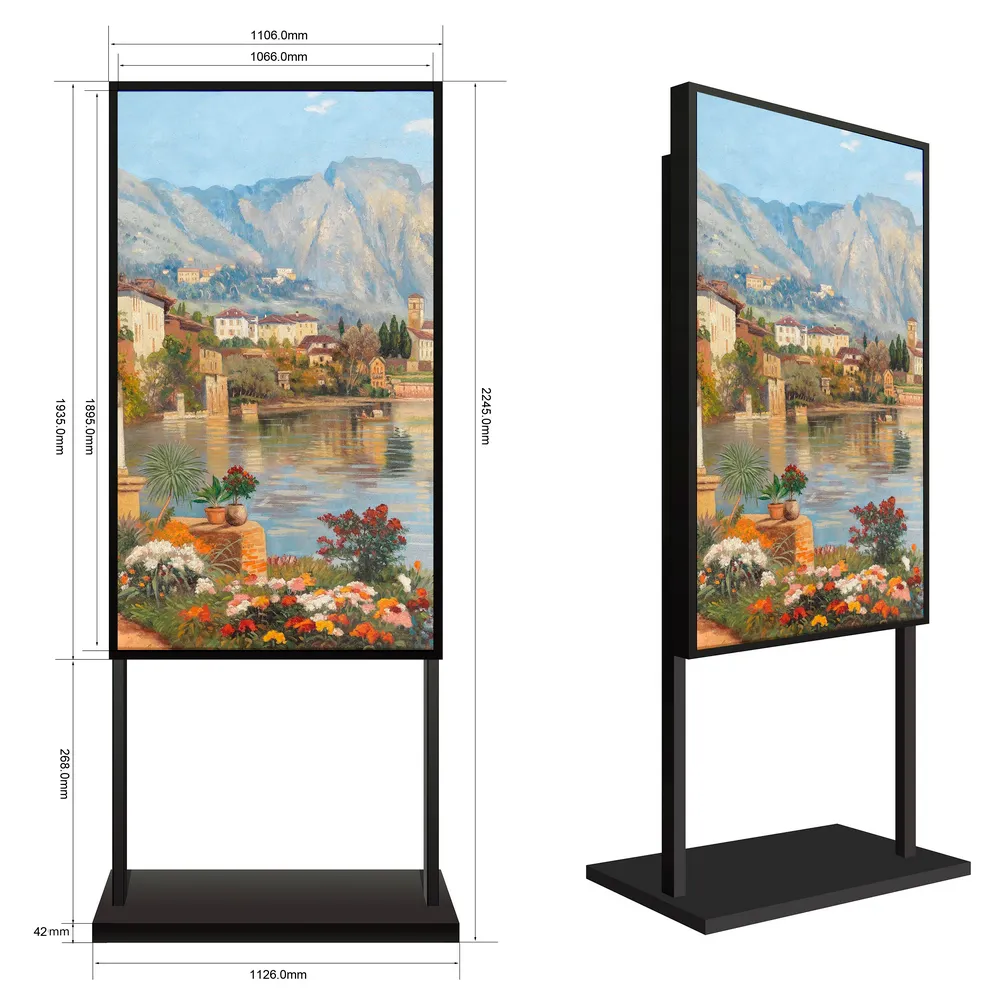 Soporte Suelo Peana Monitor Safire SF-86WF-FB 86 pulgadas