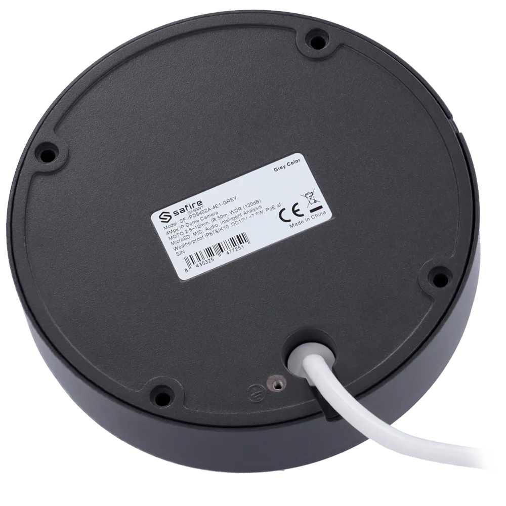 Safire SF-IPD540ZA-4E1-GREY Domo IP 4MP IA Exterior