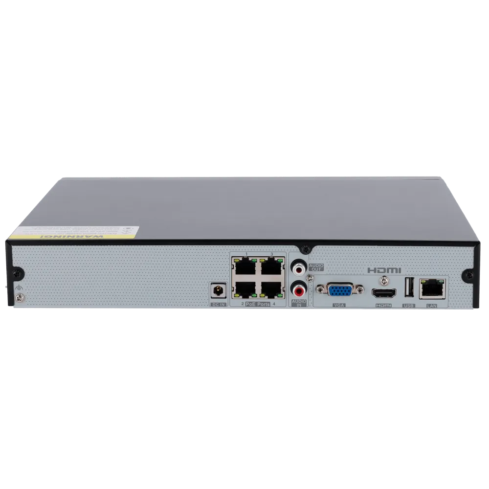 Safire SF-NVR6104-4P-B2 NVR 4 Canales PoE 4K H.265+