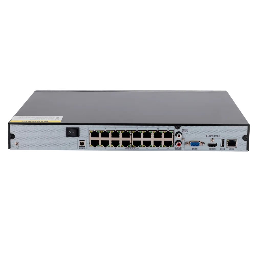 Safire SF-NVR6216-16P-B2 Grabador NVR 16 Canales PoE 4K