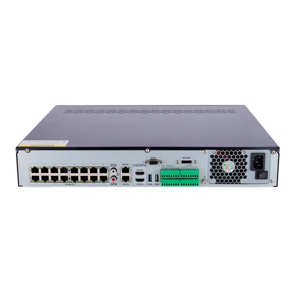 NVR Safire SF-NVR8416A-16P-B2 16 Canales PoE 4K H.265+