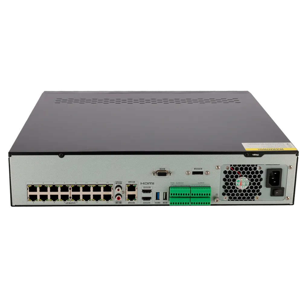 Safire SF-NVR8832A-16P-B2 NVR 32 Canales PoE 4K H.265+