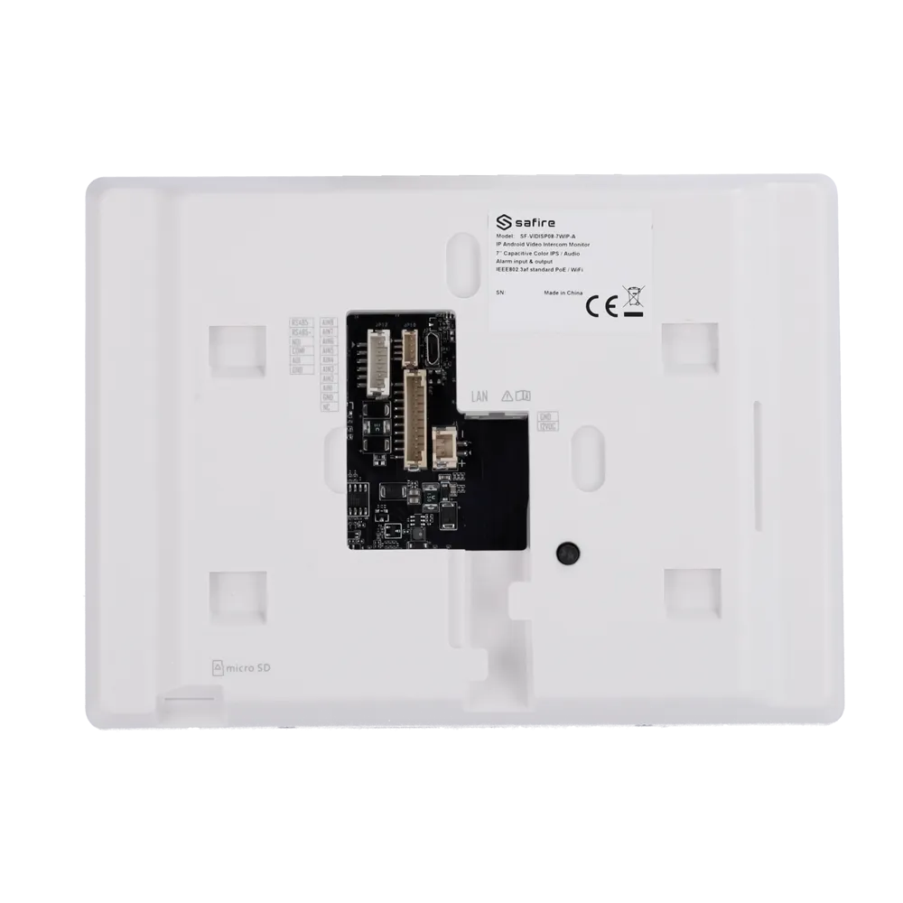 Monitor Videoportero IP WiFi 7" Safire SF-VIDISP08-7WIP-A