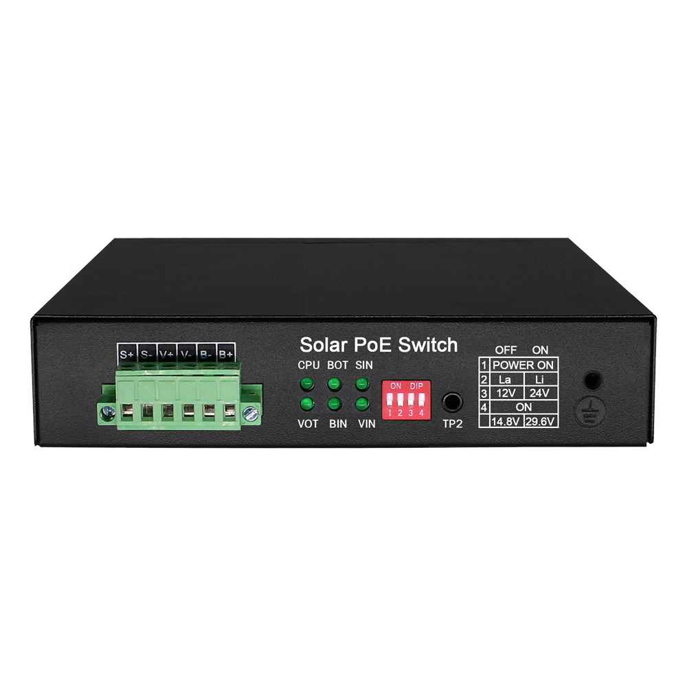 Safire Smart - SW0605HIPOE-GF-DC-65 - Switch 5P Gigabit PoE No gestionable SFP - Imagen 4