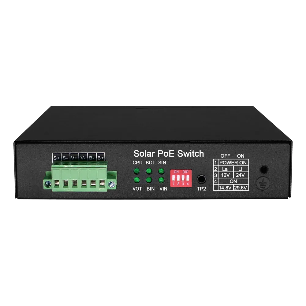 Switch PoE Safire SW0605HIPOE-GF-DC-65 5P Gigabit SFP