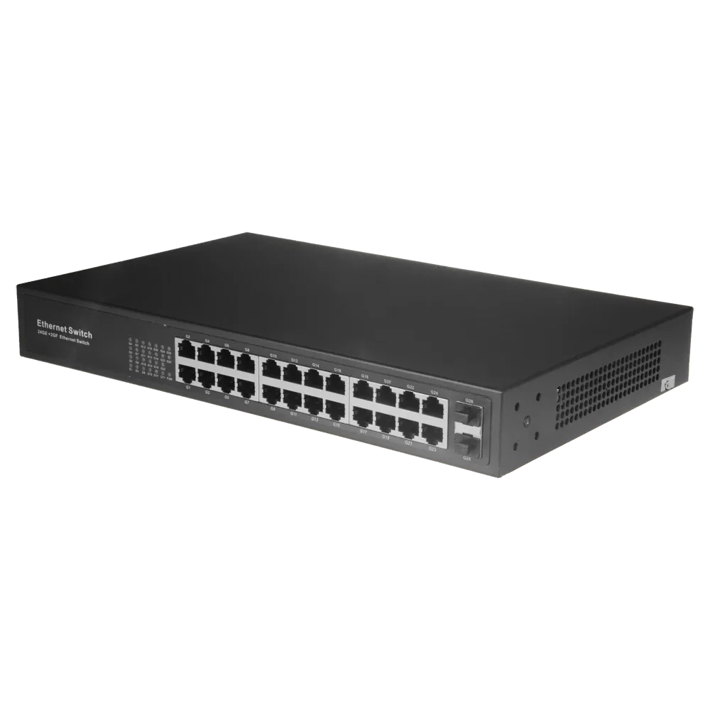 Switch 24 Puertos Gigabit SW2624GT-2GF No Gestionable 2SFP